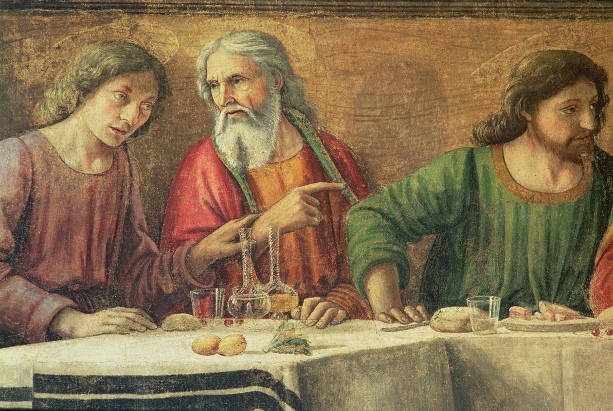 Son Akşam Yemeği, 1480 by Domenico Ghirlandaio
