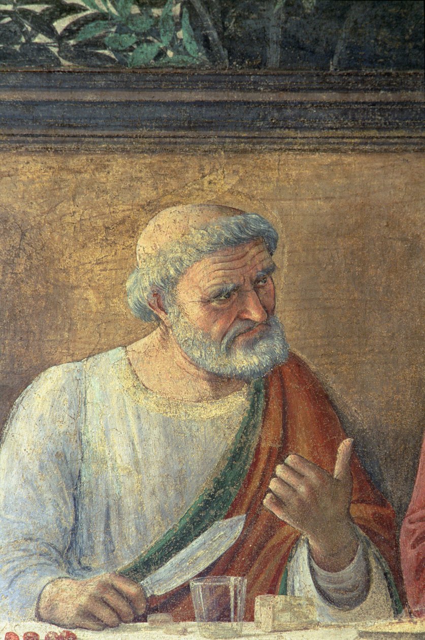 Son Akşam Yemeği, 1480 by Domenico Ghirlandaio