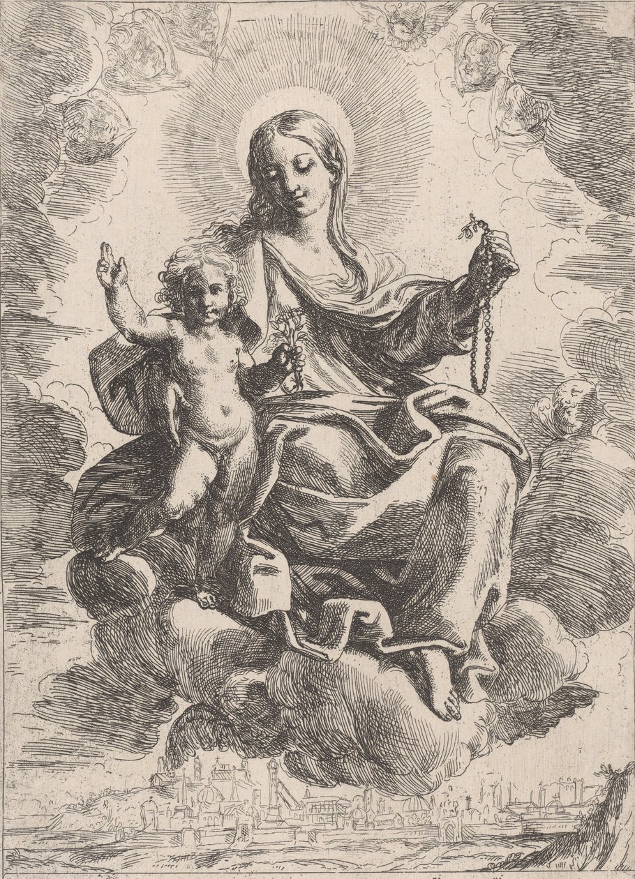 Tesbih Bakiresi, 1645-84. by Domenico Maria Canuti