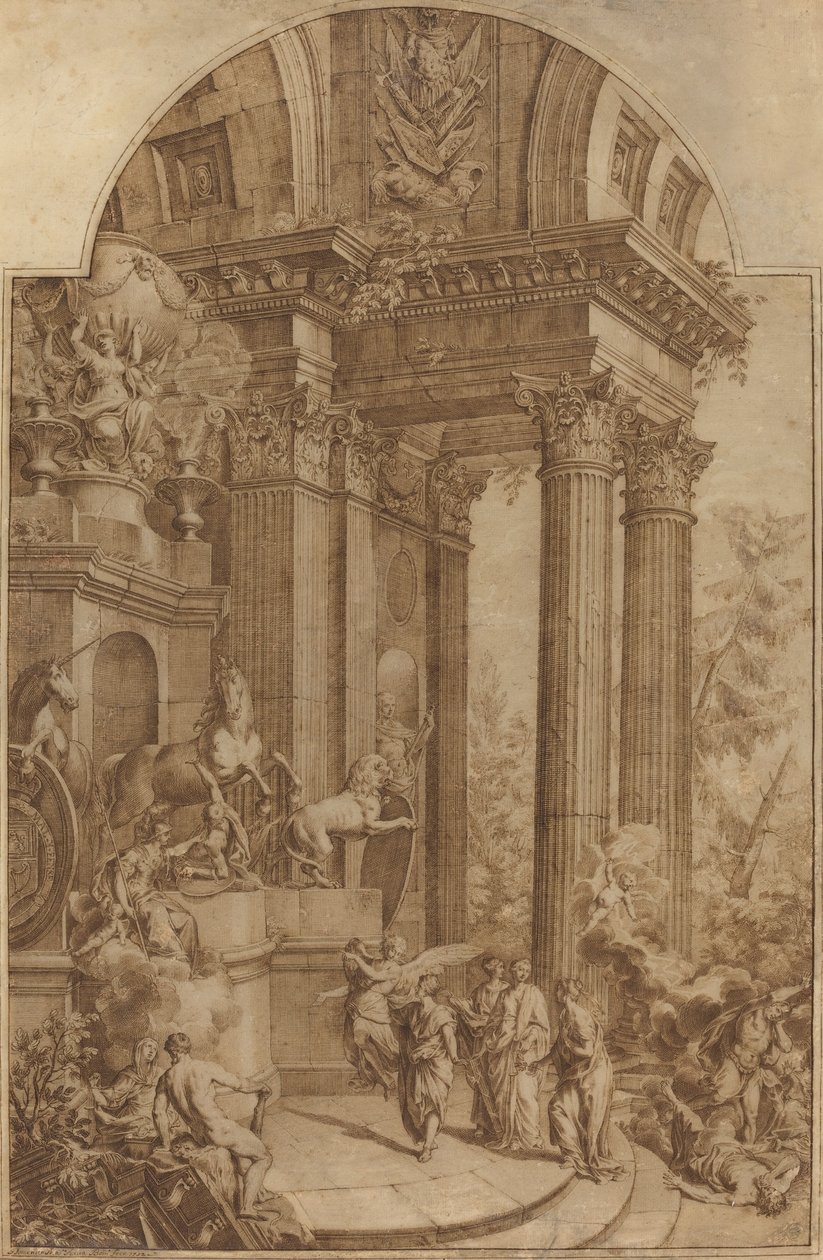 Kral George I Anıtı by Domenico Maria Fratta