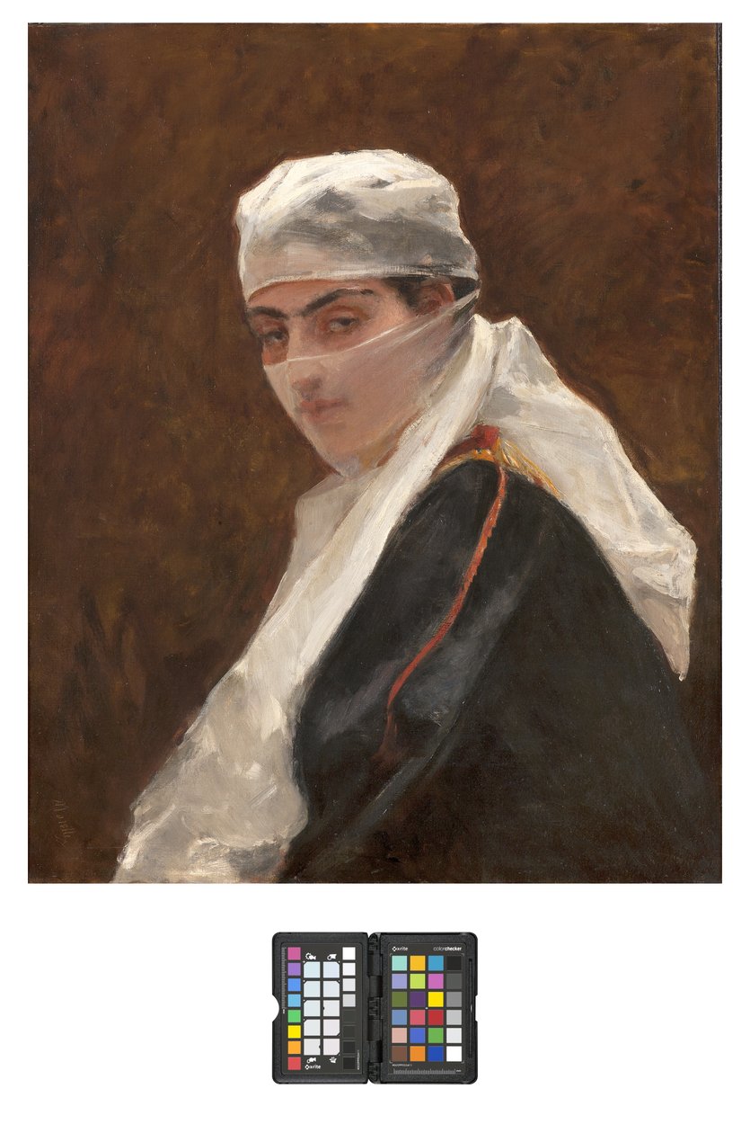 Odalık, 1870-73 by Domenico Morelli