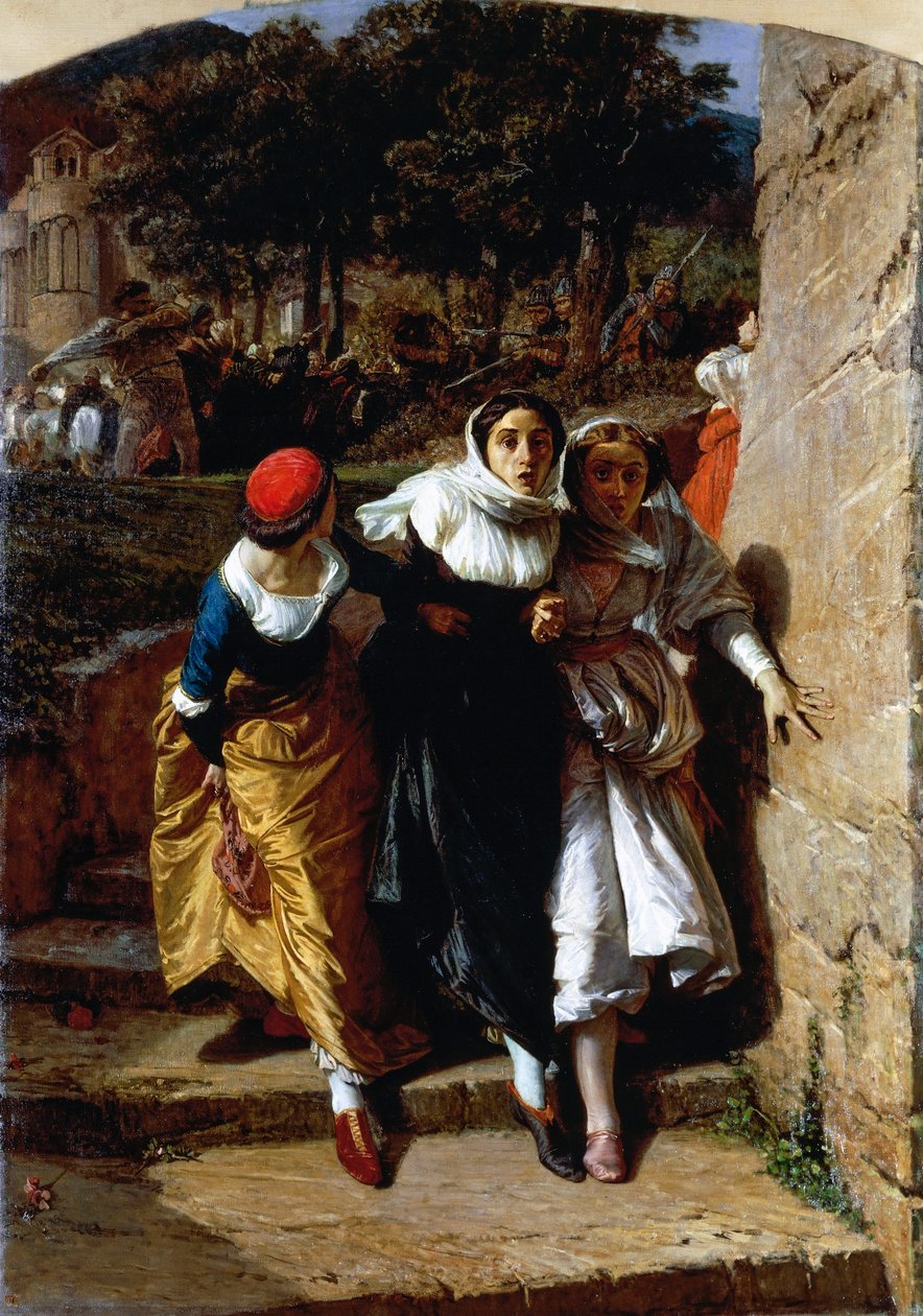 Sicilya Vespers by Domenico Morelli