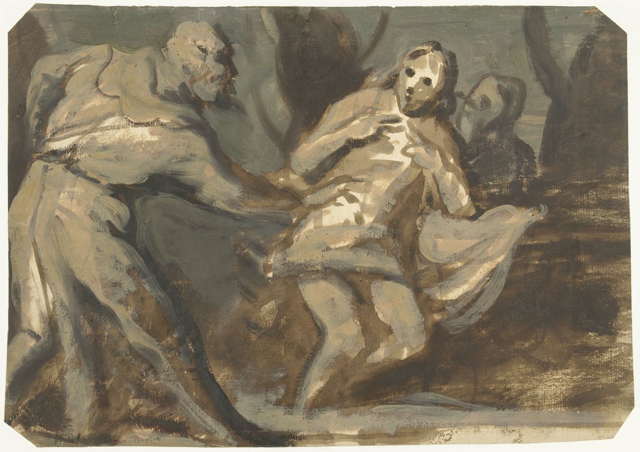 Susanna ve Yaşlılar by Domenico Tintoretto