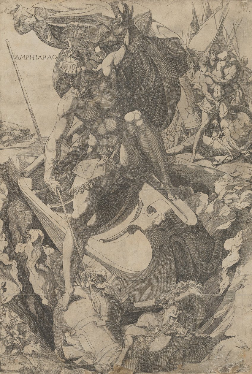 Amfiaraus, 1540-50 by Domenico del Barbiere
