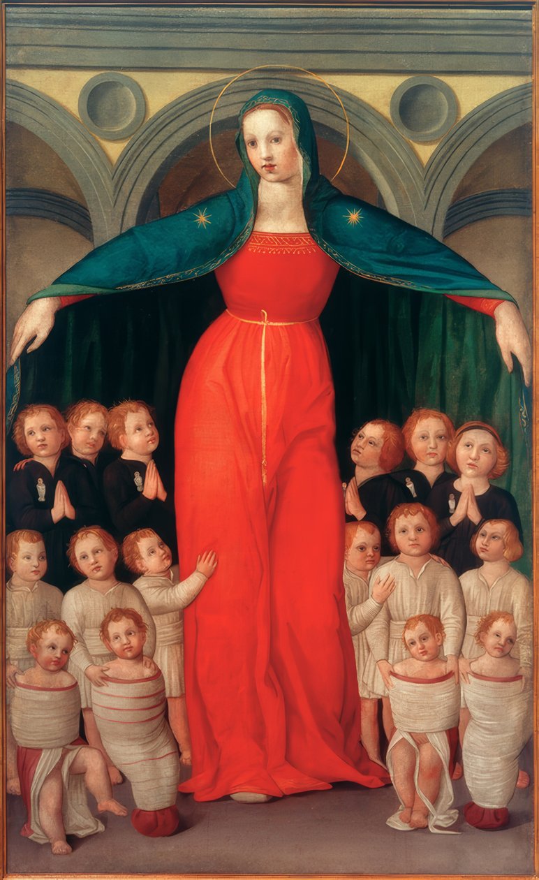 Findelkinder Madonna by Domenico di Michelino