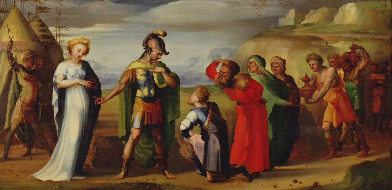 Scipio Kıtası (MÖ 237-183) by Domenico di Pace Beccafumi  