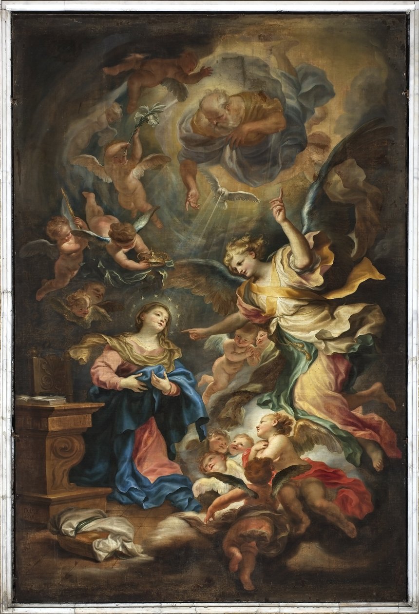Müjde by Domenico the Elder Piola