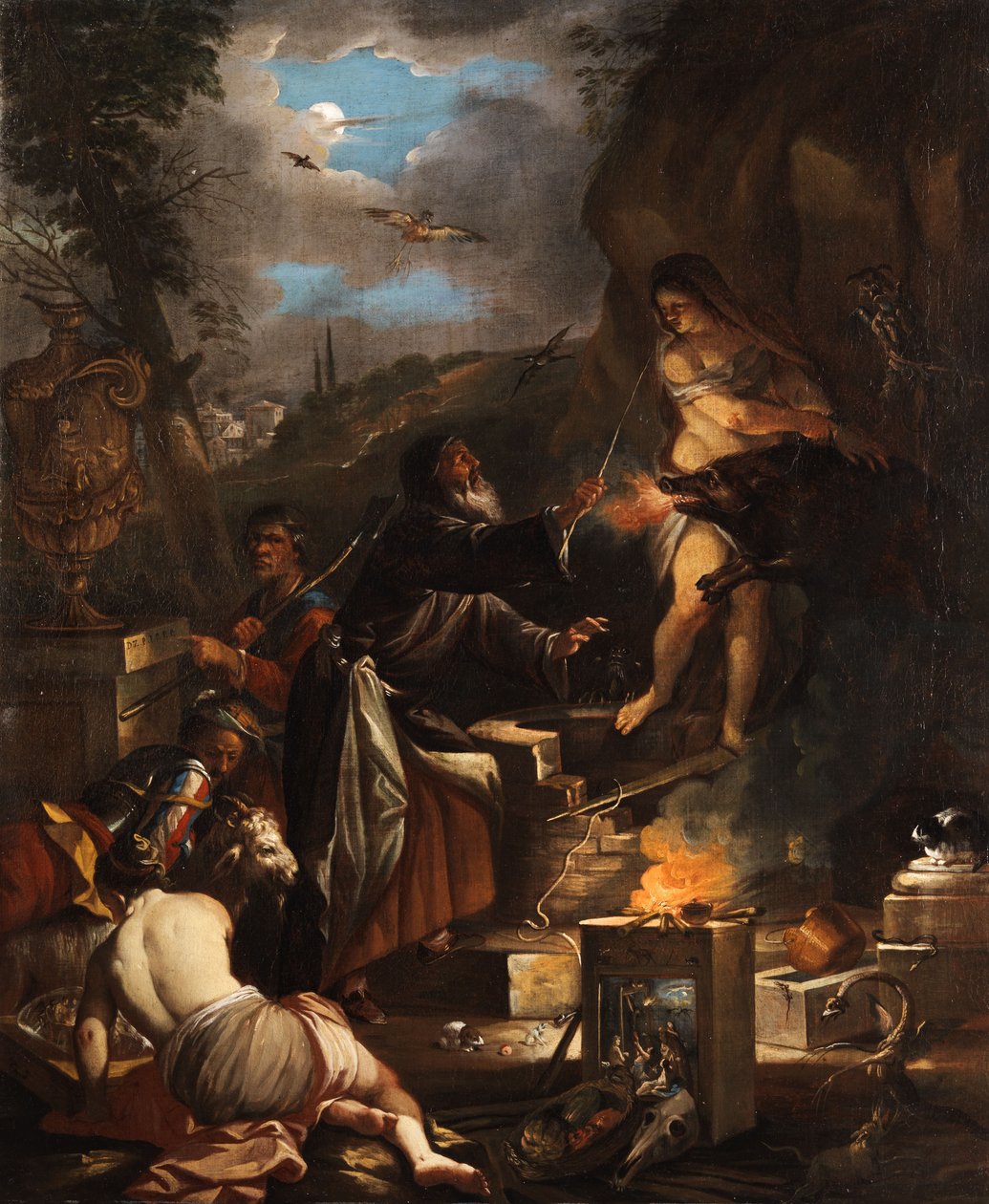 Büyücü by Domenicus van Wijnen