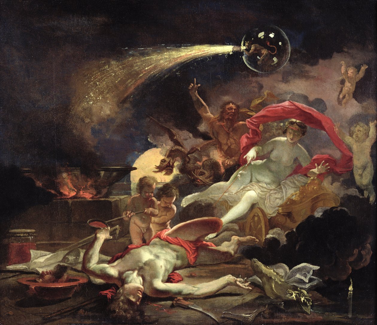 Medea Gençleştirici Eson by Domenicus van Wijnen