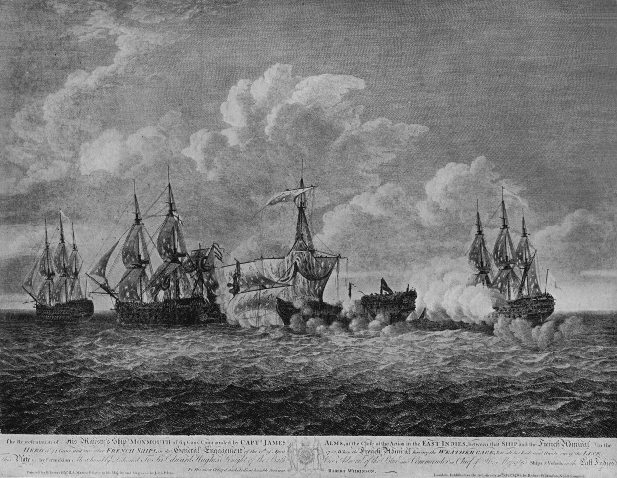 Provideien Savaşı, c1786 by Dominic Serres