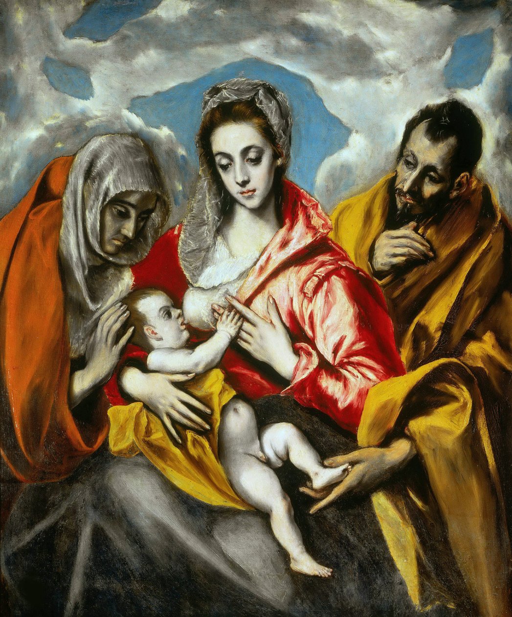 Kutsal Aile, 1595. by Dominico El Greco