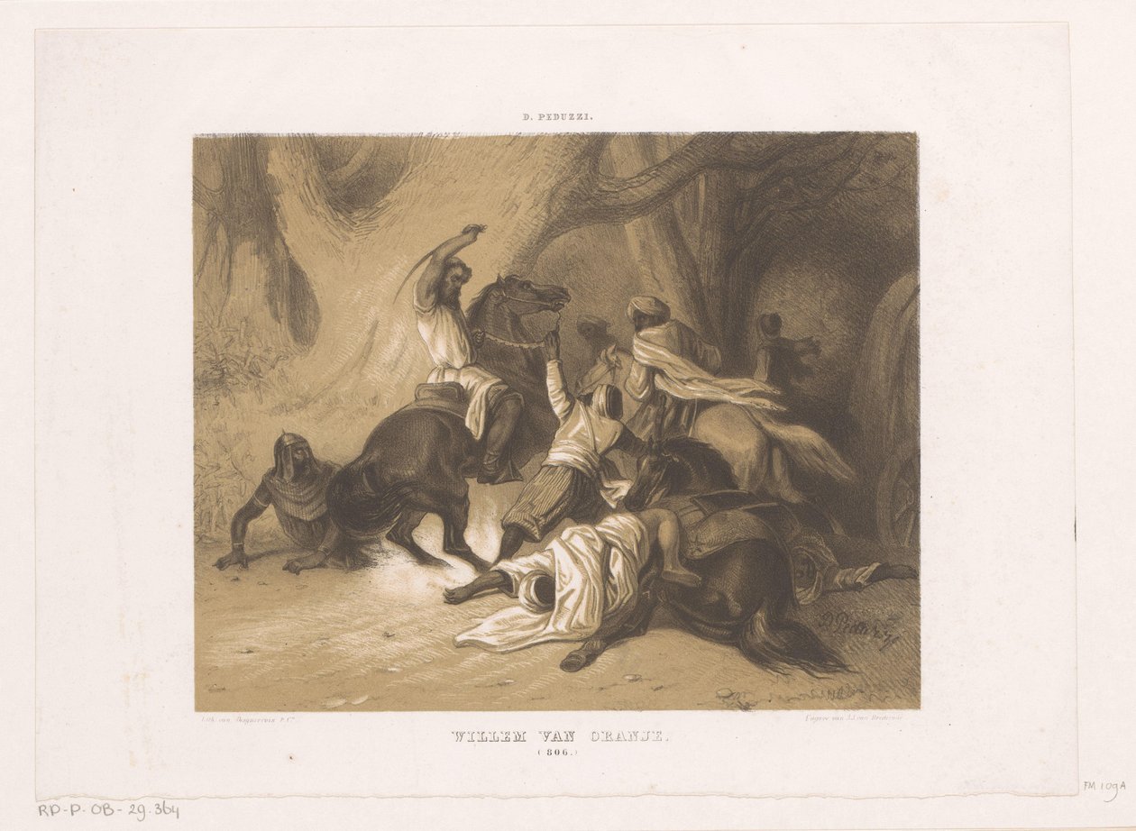 Willem, Orange Kontu de Hoorn ile tanıştı, Moors