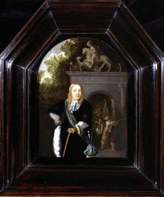Doeler Poort, Leiden önünde duran Kaptan Jacobus Van Der Burgh