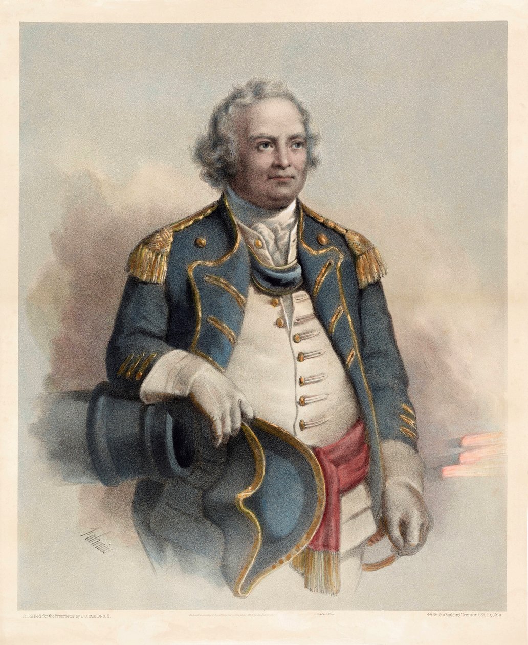 Tümgeneral İsrail Putnam, pub. 1864 by Dominique C. Fabronius