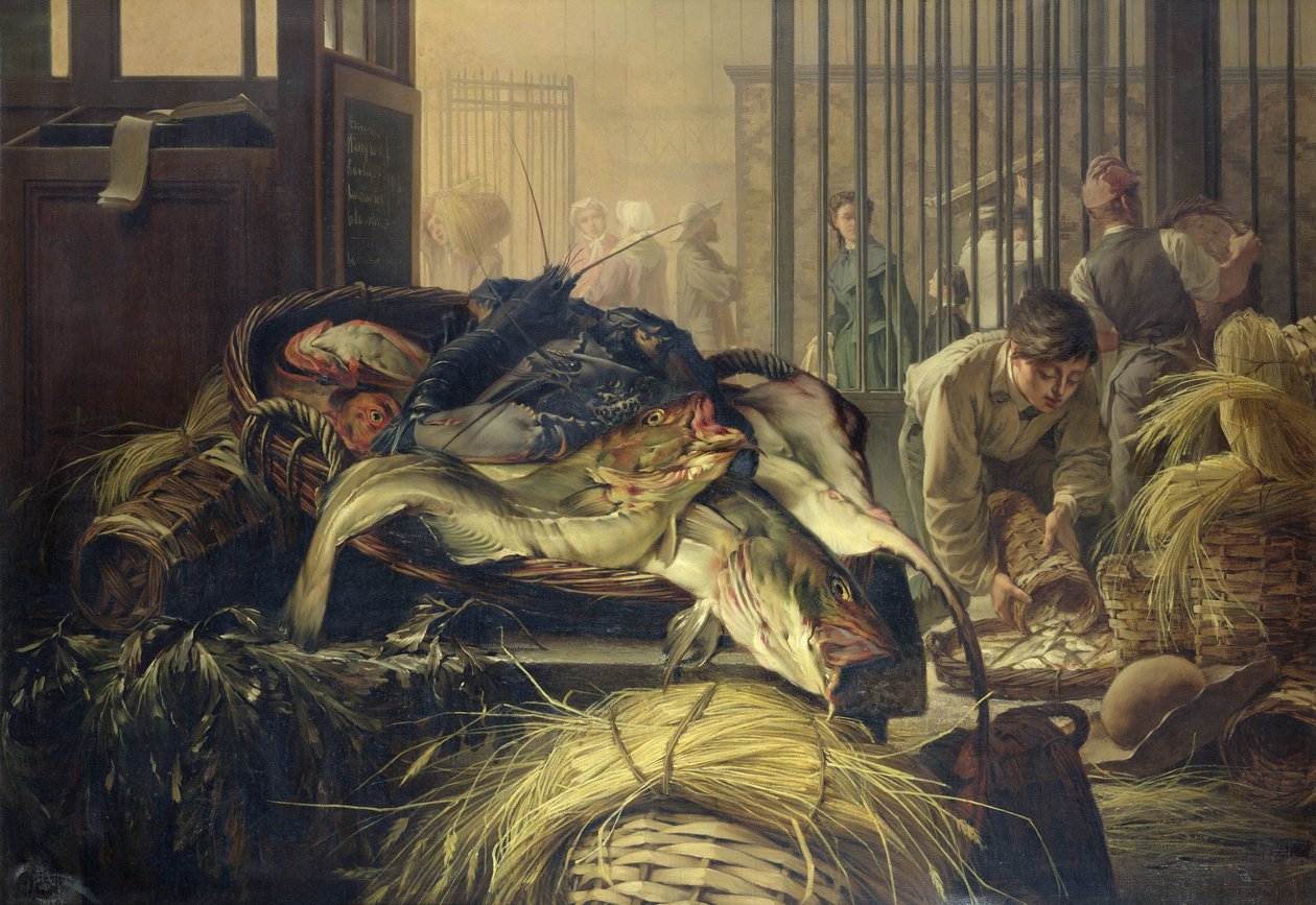 Balık Pazarı by Dominique Henri Guifard