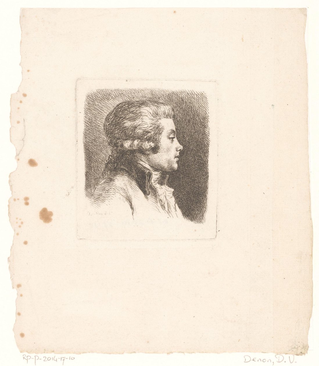 Fransız baskı yayıncısı N.C. Aubourg by Dominique Vivant Denon (baron)