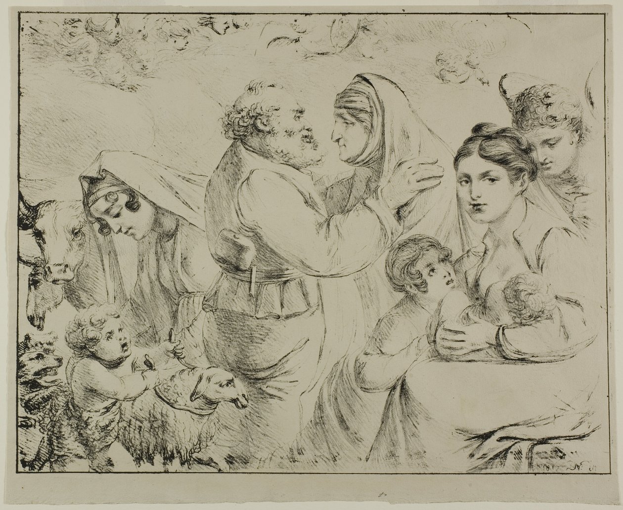 Anne Mutluluğunun Alegorisi by Dominique Vivant Denon