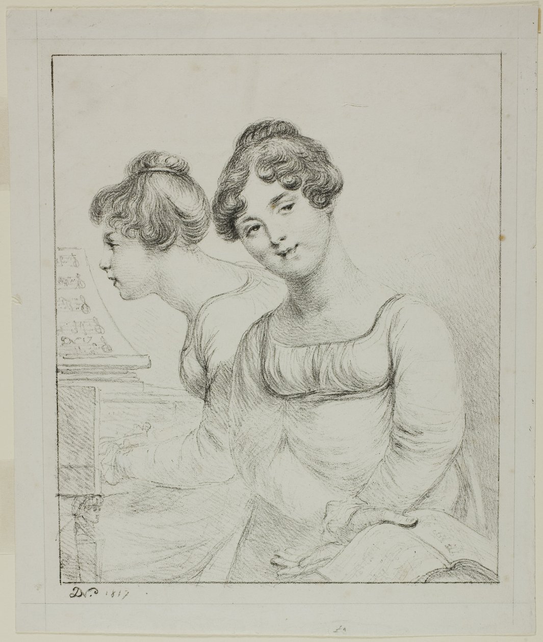 Madam Lavallée ve Madam de Valory by Dominique Vivant Denon