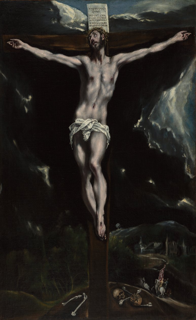 İsa çarmıhta by El Greco