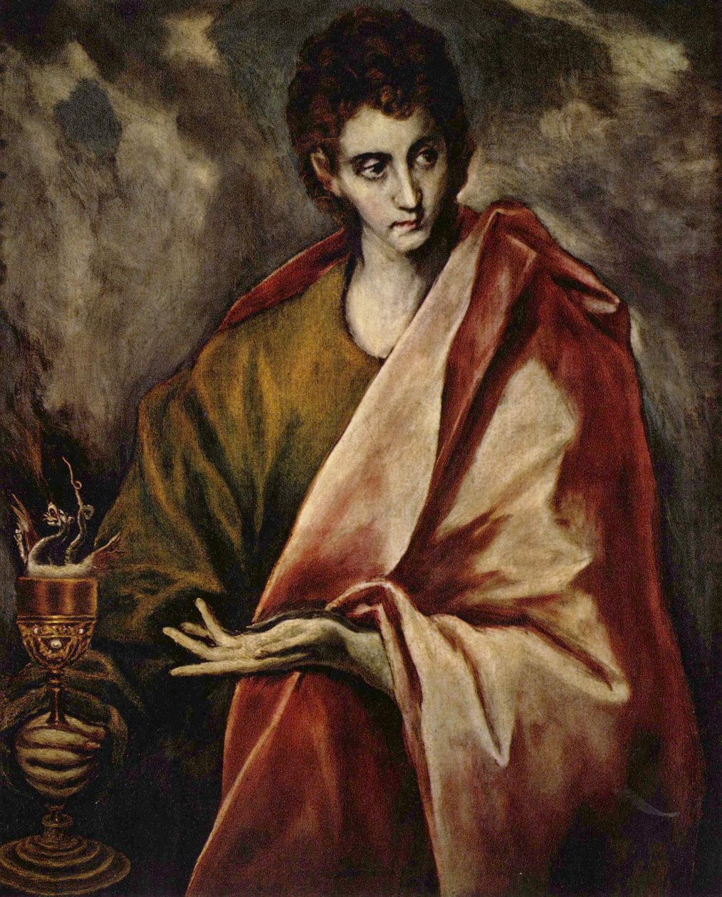 Hl. Johannes Evangelist by El Greco