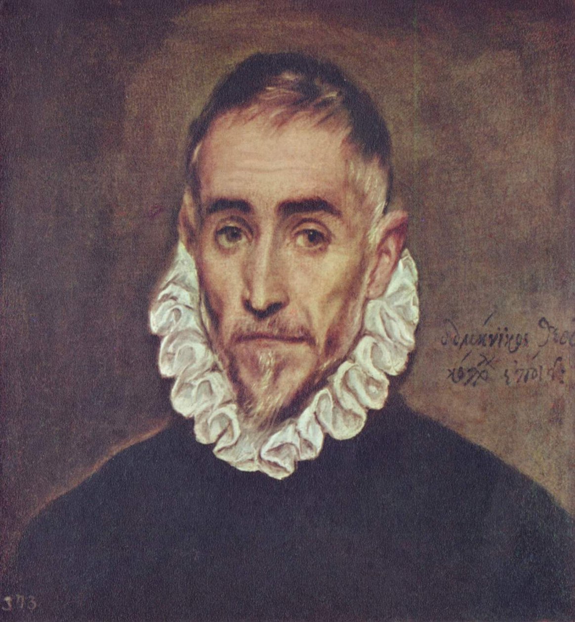 Bir asilzade portresi by El Greco