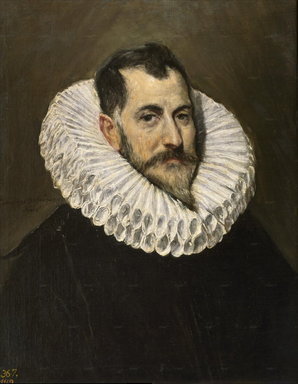 Bilinmeyen beyefendinin portresi by El Greco