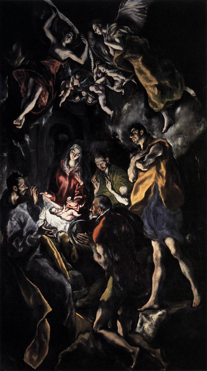 Çobanların hayranlığı by El Greco