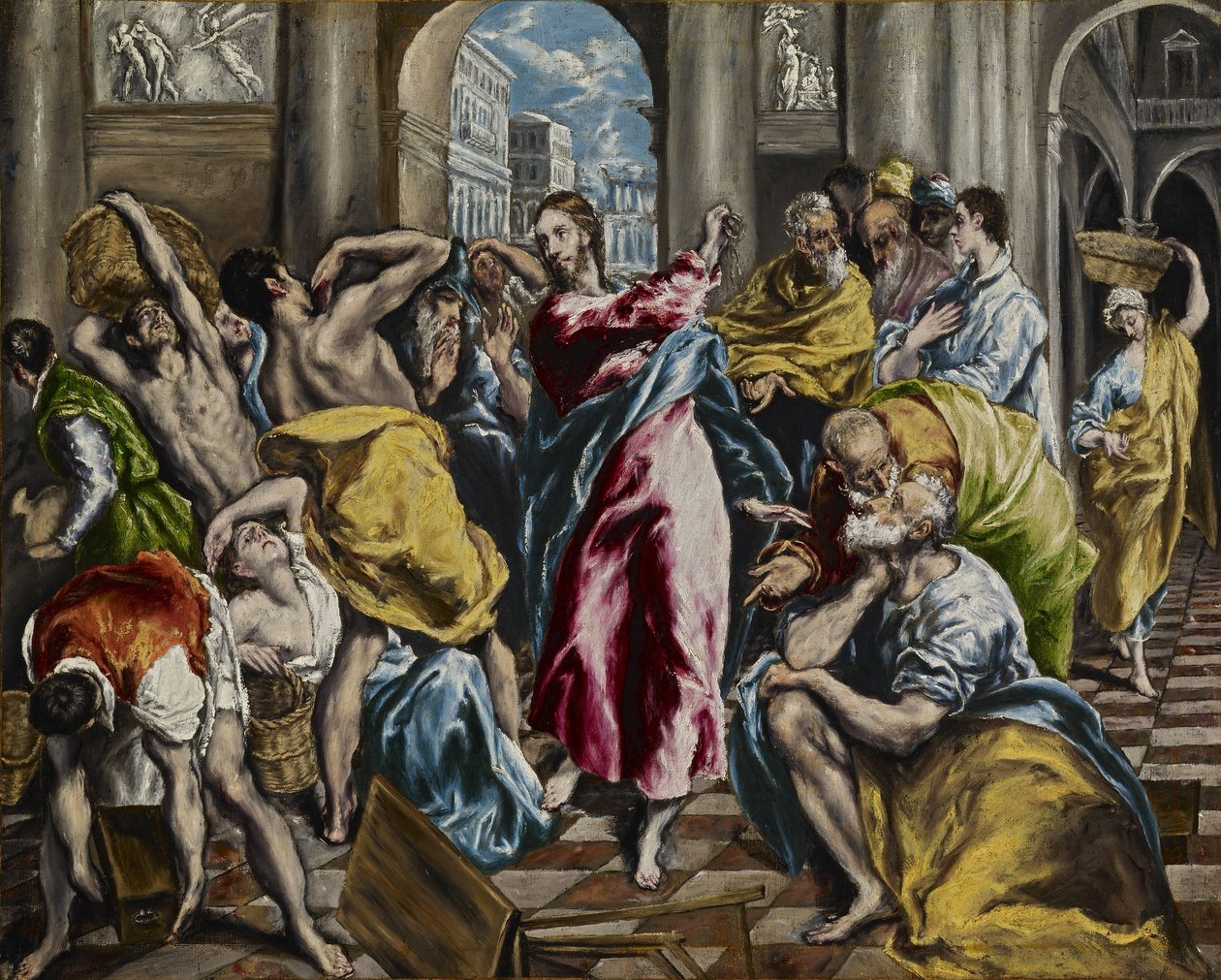 Tapınağın Arındırılması by El Greco