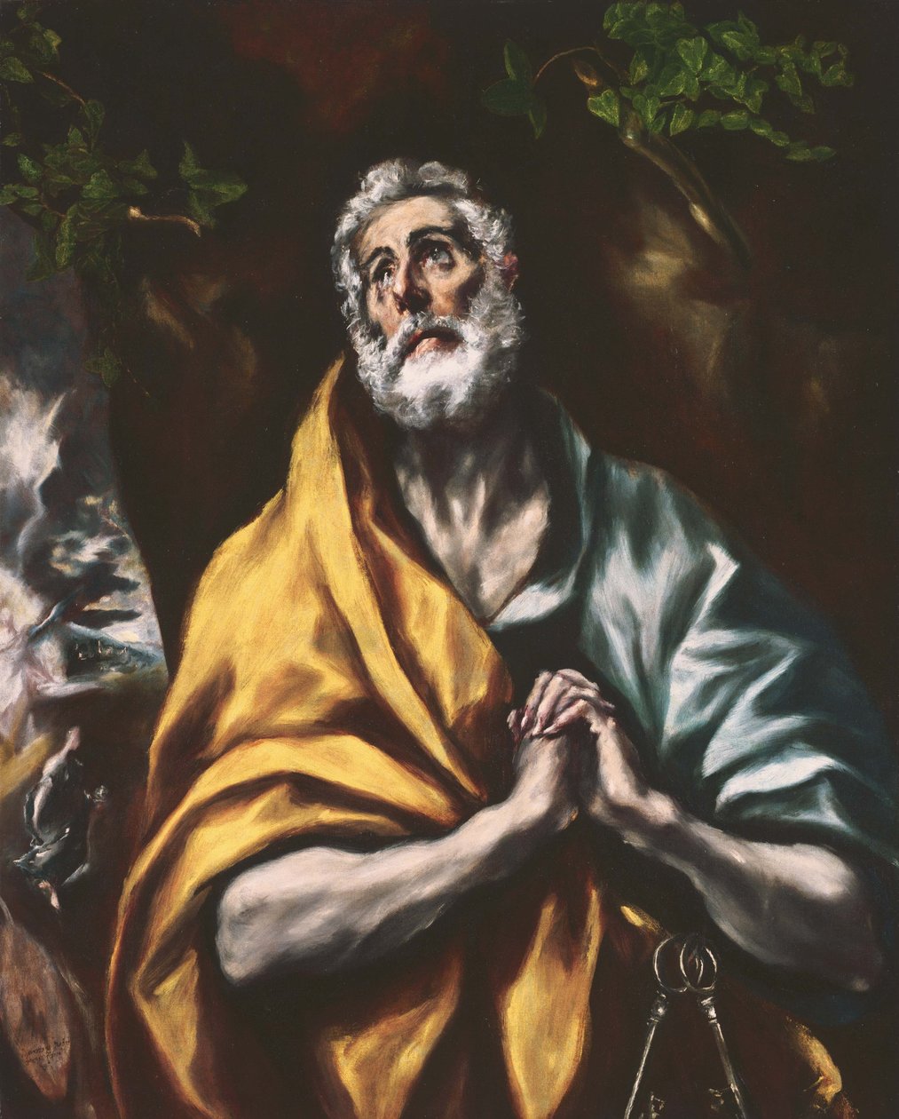 Tövbekar Aziz Peter by El Greco