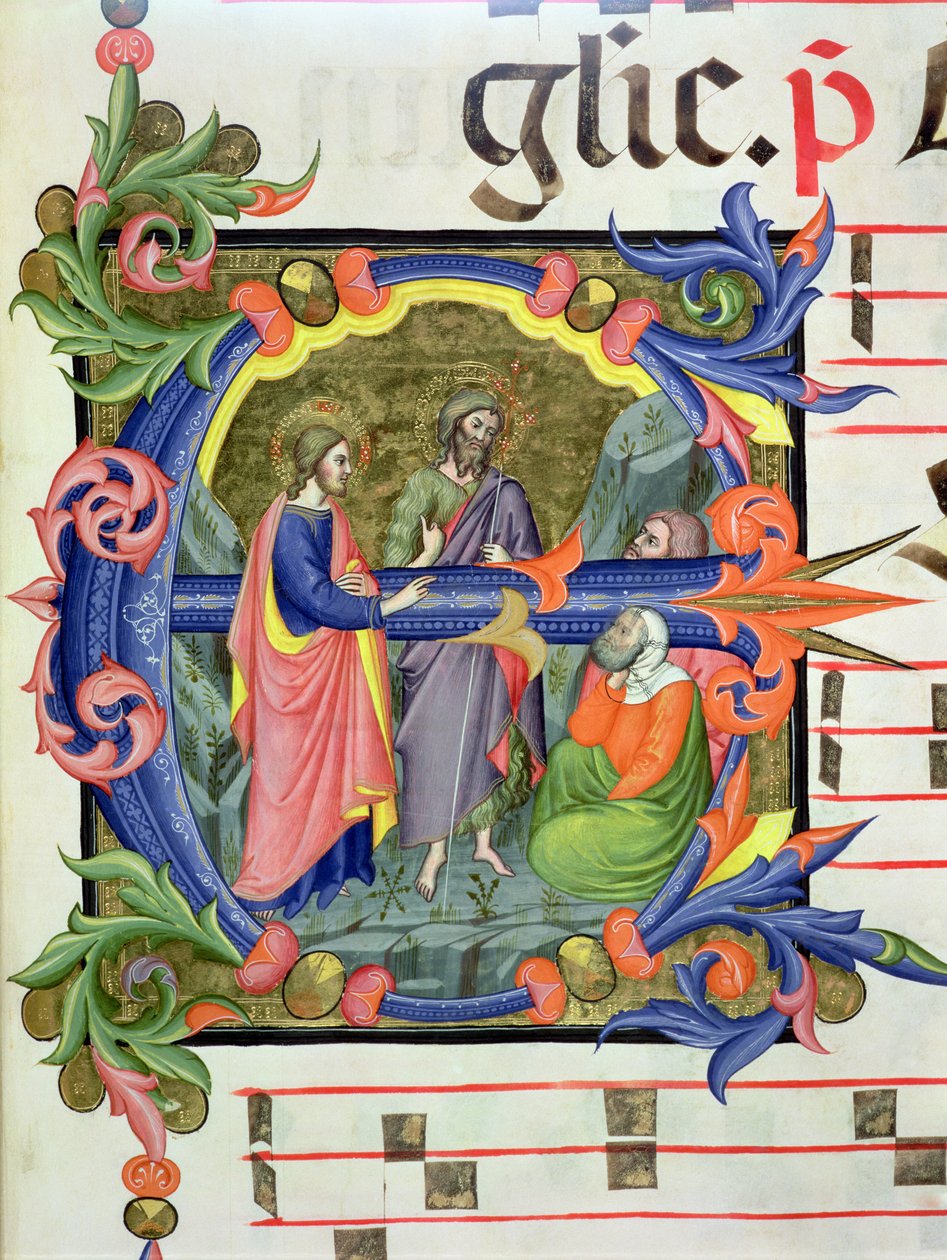 Ms 572 f.107 r Vaftizci Yahya