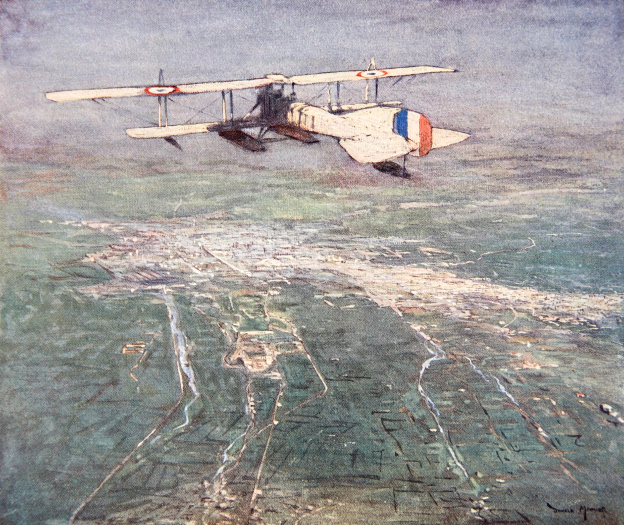 Şam üzerinde uçan deniz uçağı, Gordon S. Maxwell