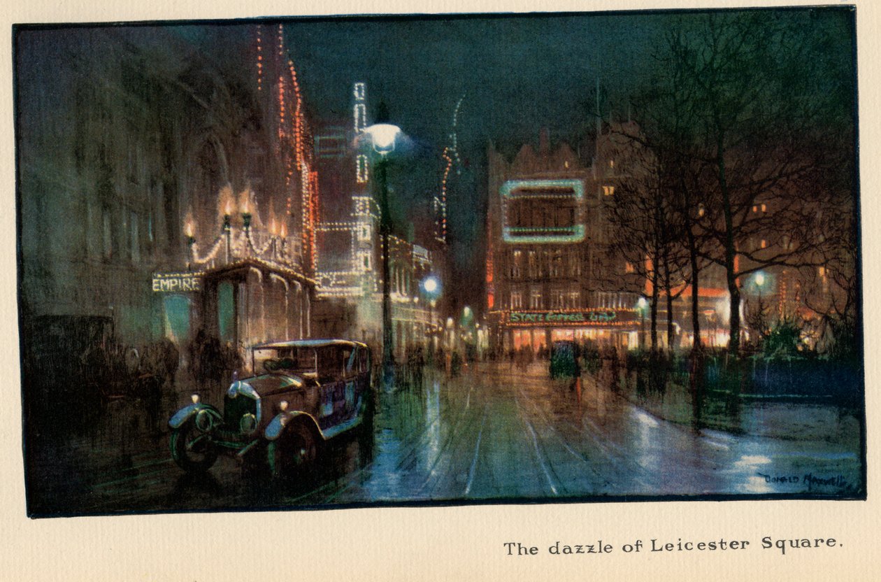 The Dazzle of Leicester Square, 1926