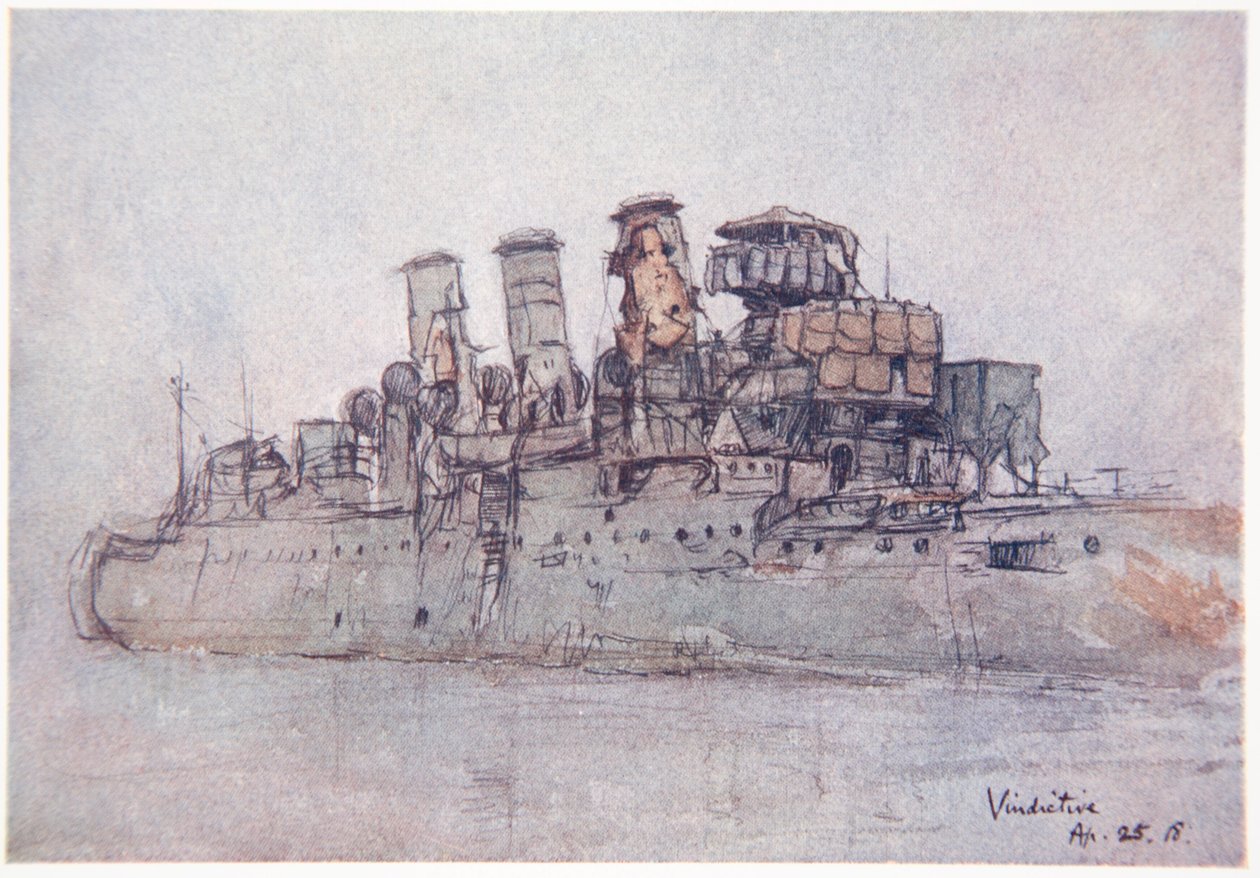 H.M.S. Vindictive, 25 Nisan 1918, Gordon S. Maxwell
