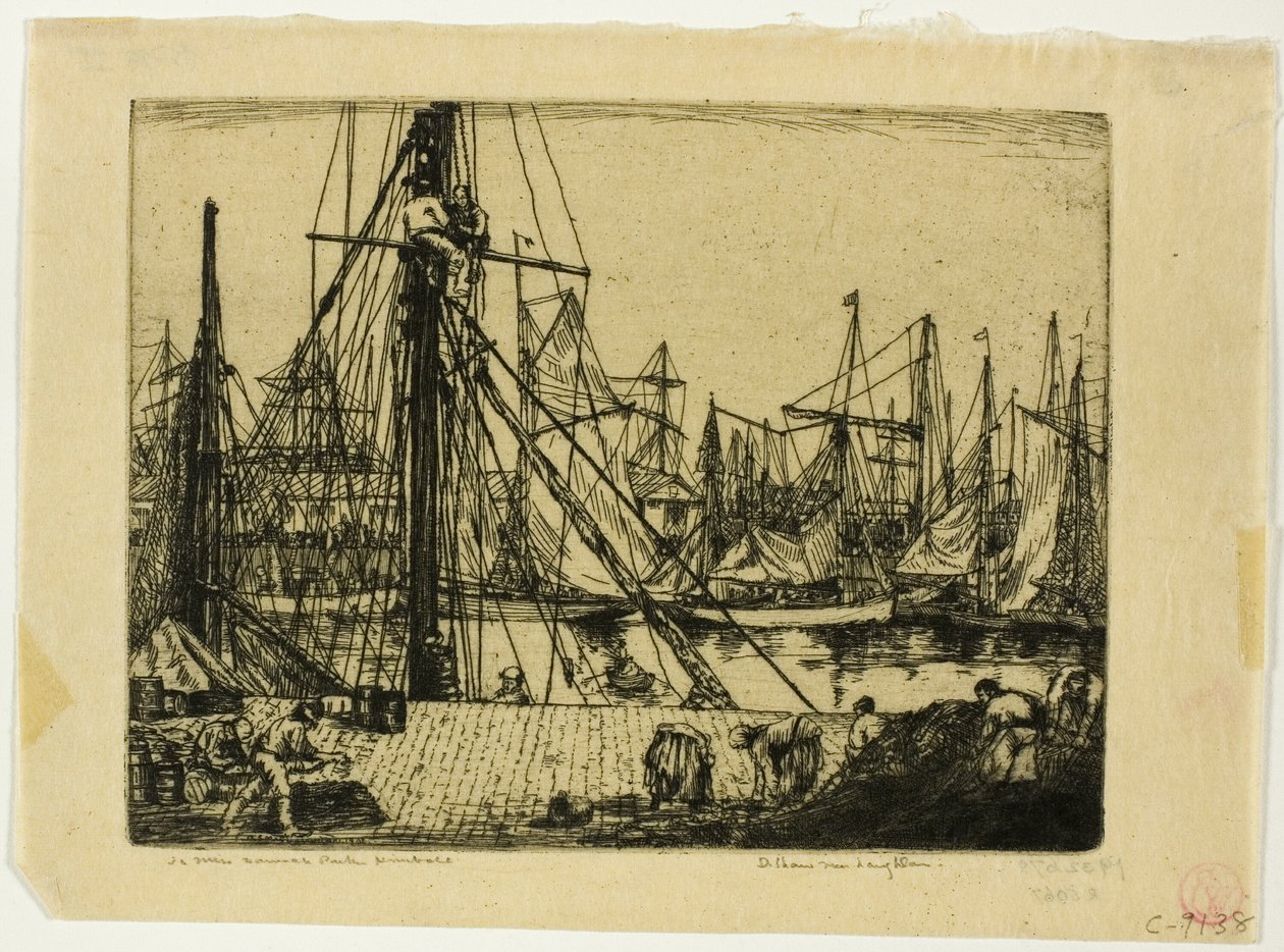 Balıkçı Tekneleri, Boulogne-sur-Mer by Donald Shaw MacLaughlan