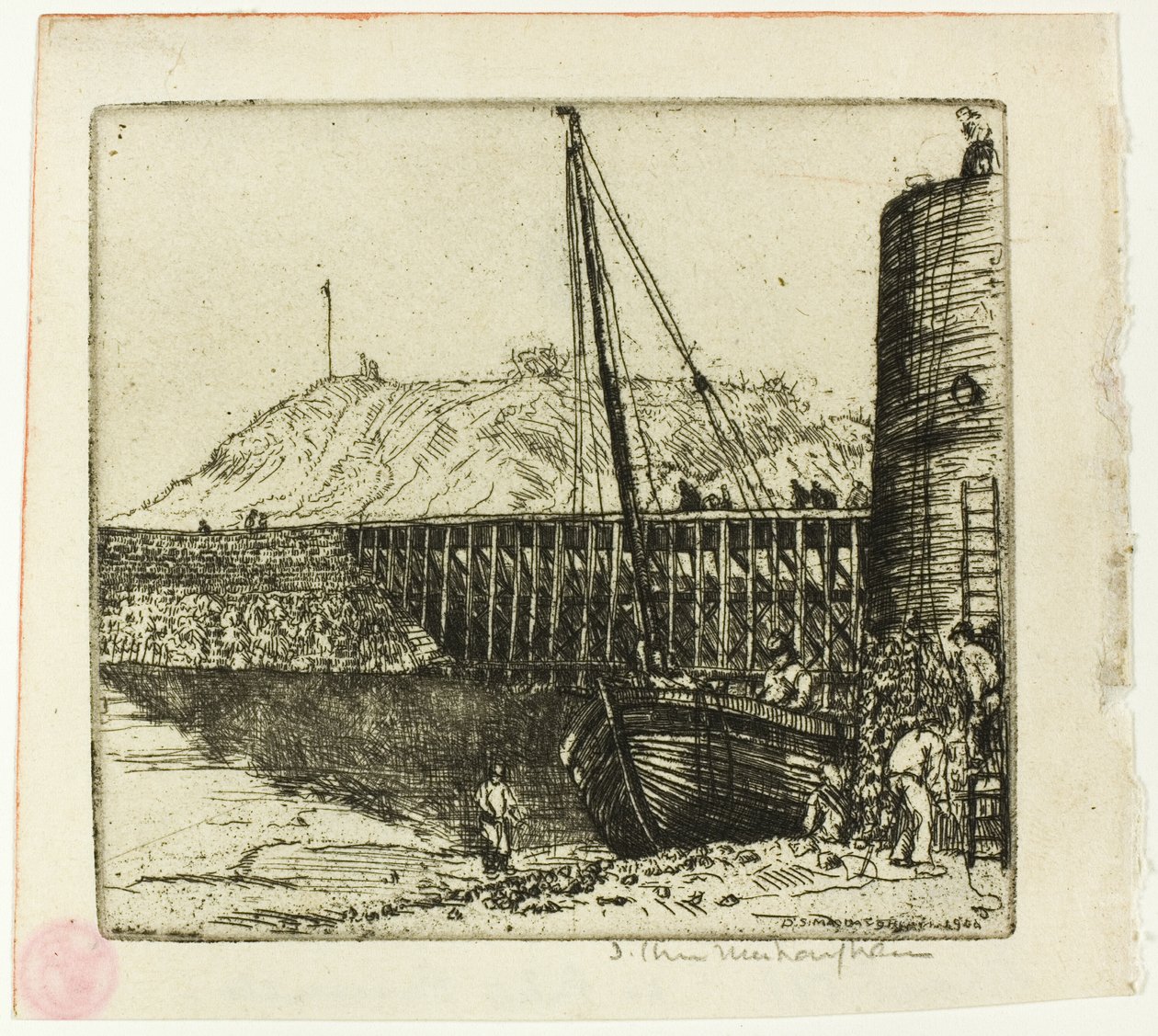 Geçit, Boulogne by Donald Shaw MacLaughlan