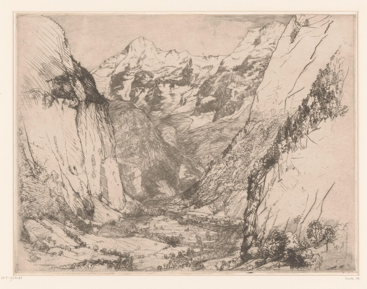 Lauterbrunnen Vadisi Lauterbrunnen by Donald Shaw MacLaughlan