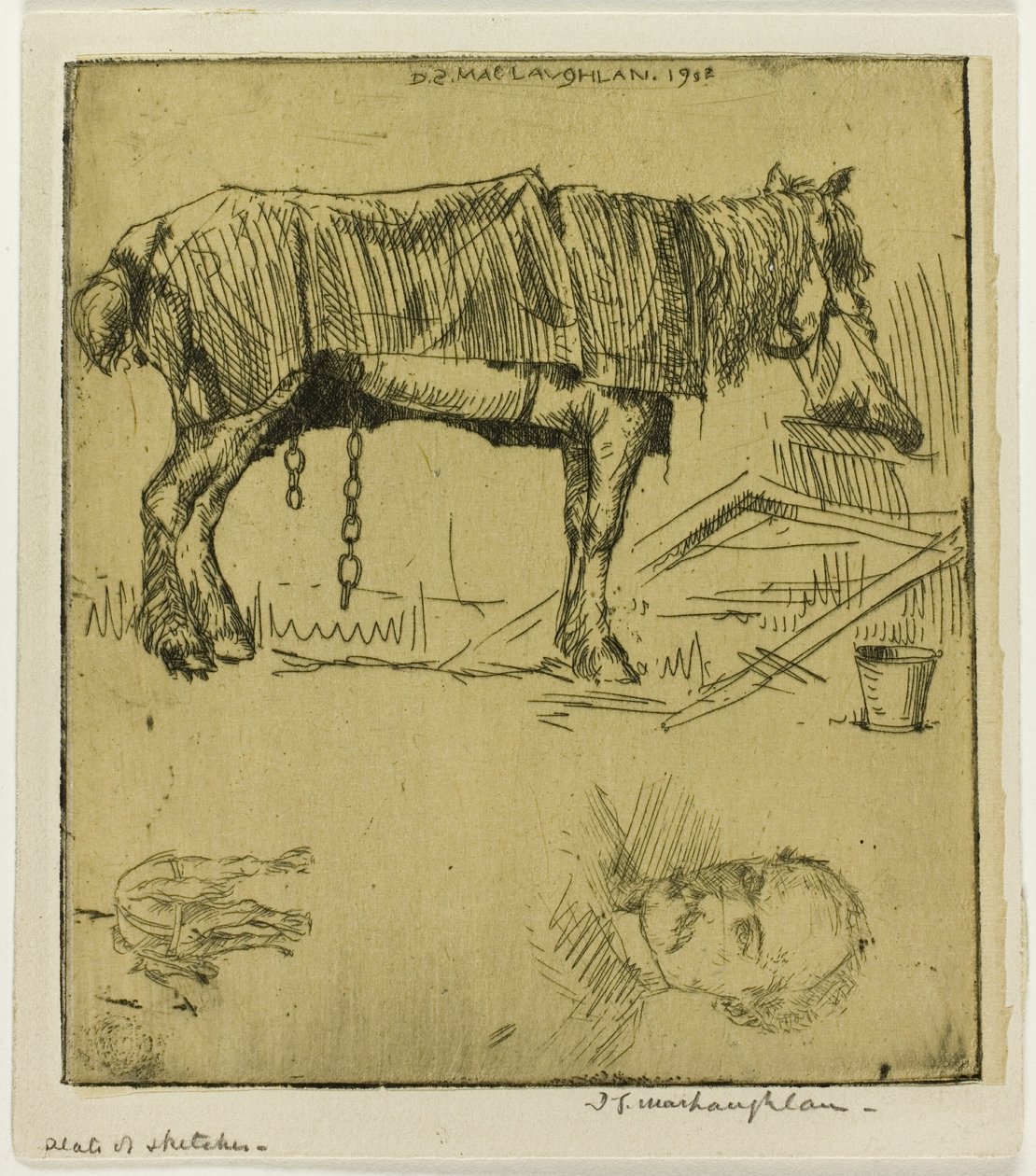 Eskiz Plakası by Donald Shaw MacLaughlan