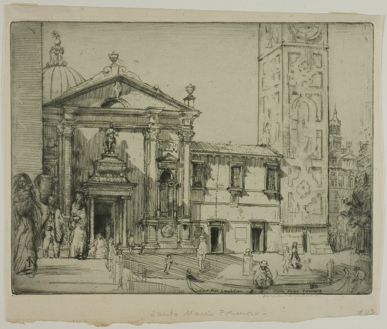 Santa Maria Formosa, Venedik by Donald Shaw MacLaughlan