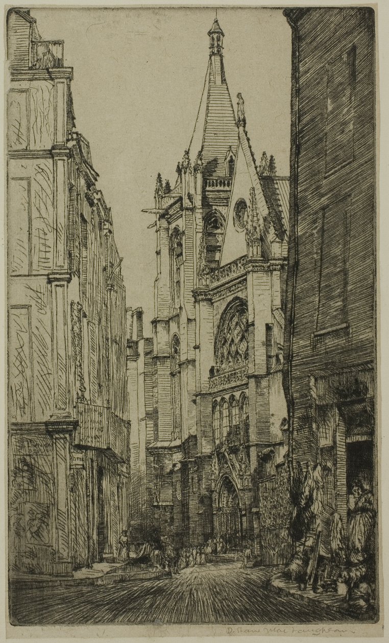 Aziz Severin, Paris by Donald Shaw MacLaughlan