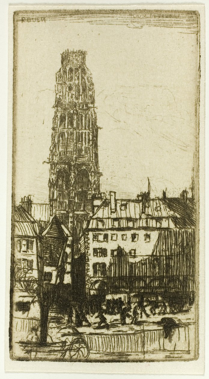Tereyağı Kulesi, Rouen by Donald Shaw MacLaughlan