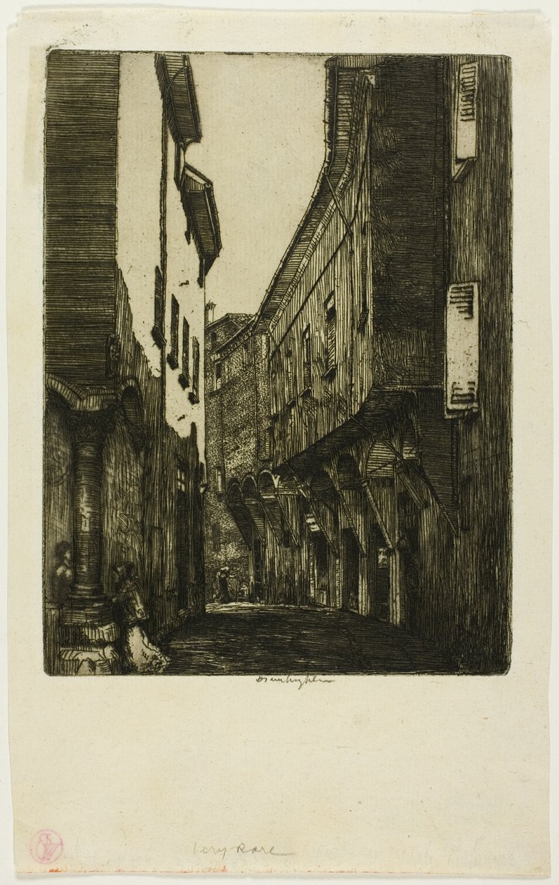 Via San Vitale, Bologna by Donald Shaw MacLaughlan