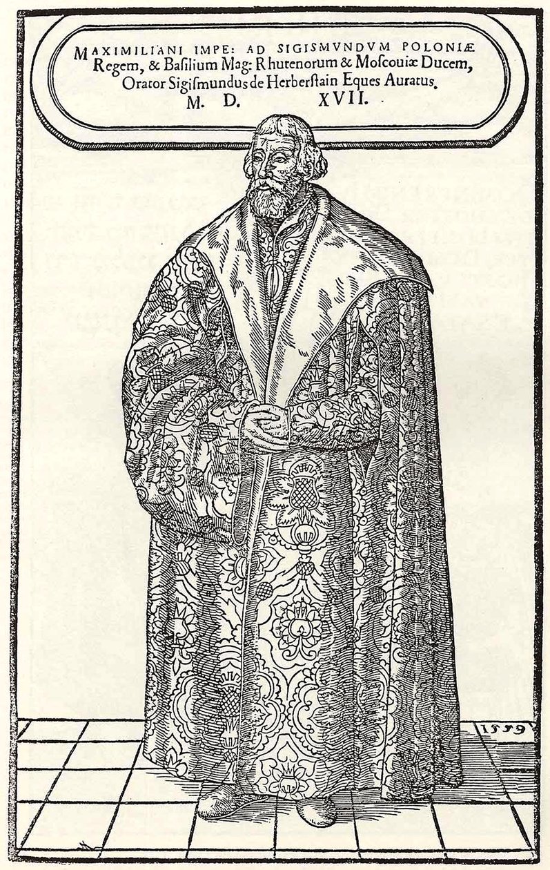 Polonya ve Rusya Büyükelçisi Baron Sigmund von Herberstein