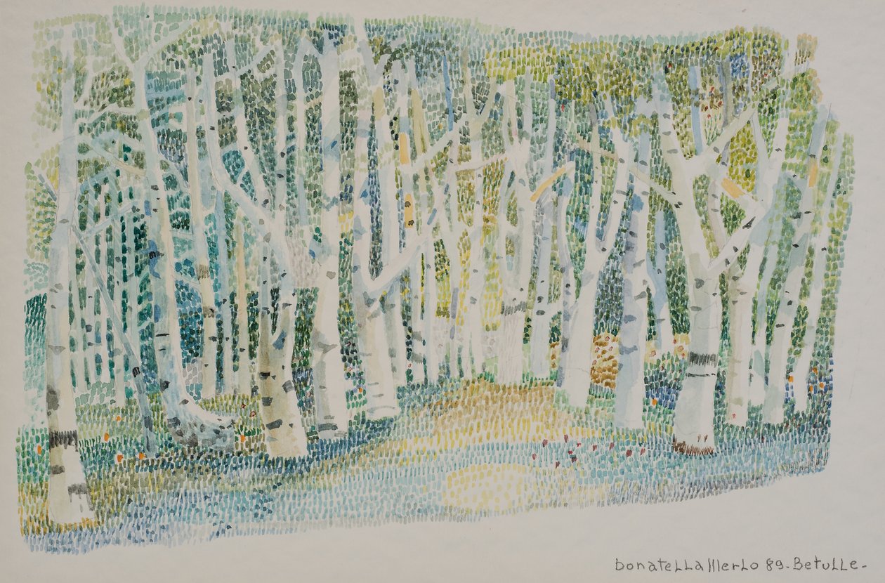 huş ağacı by Donatella Merlo