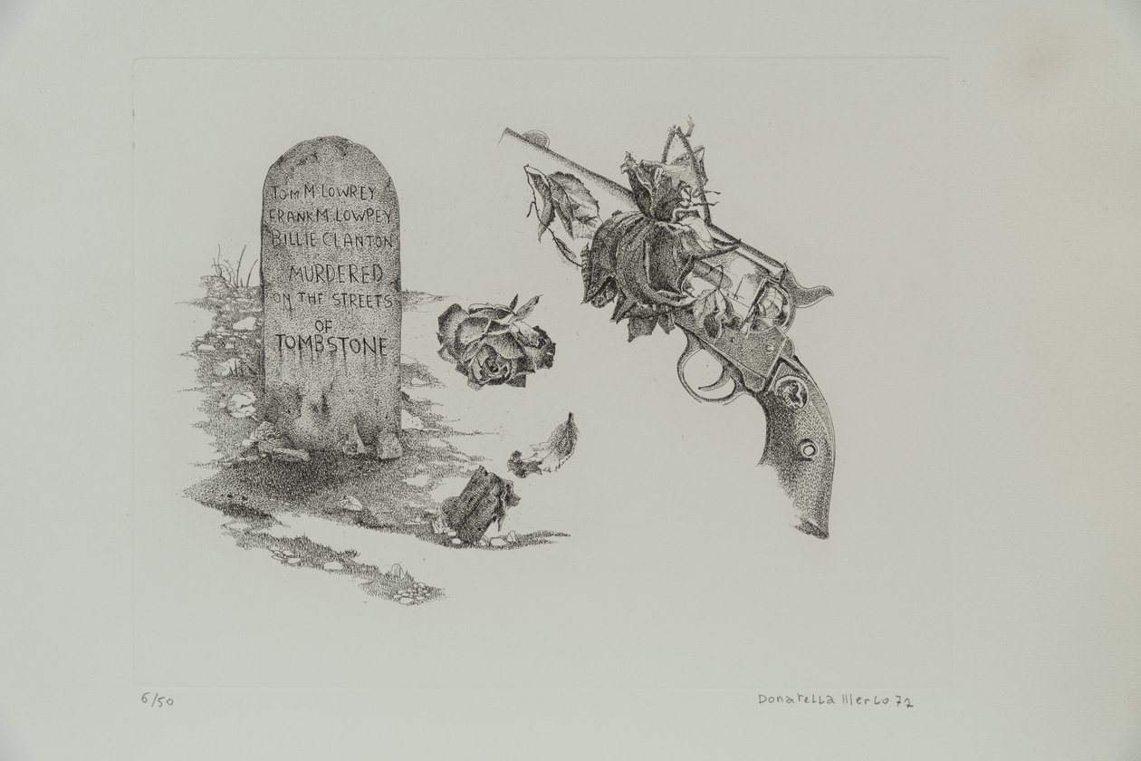 Tombstone Sokaklarında Cinayet by Donatella Merlo