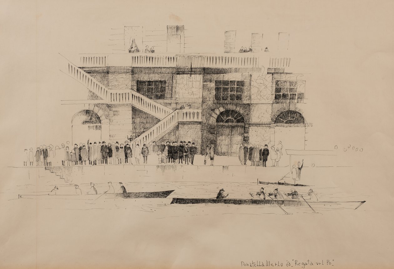 Po üzerinde Regatta by Donatella Merlo