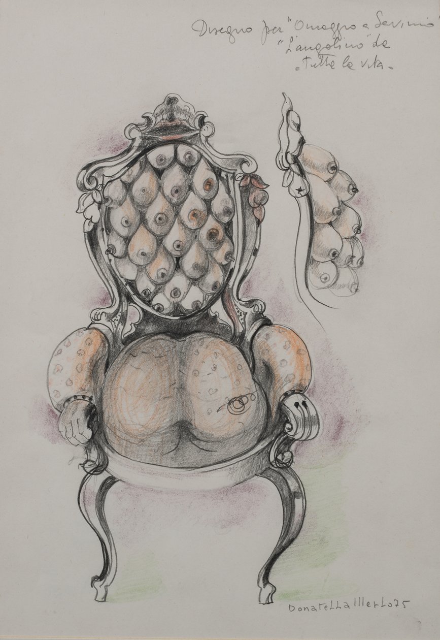 Savinio'ya Saygı, Köşe by Donatella Merlo