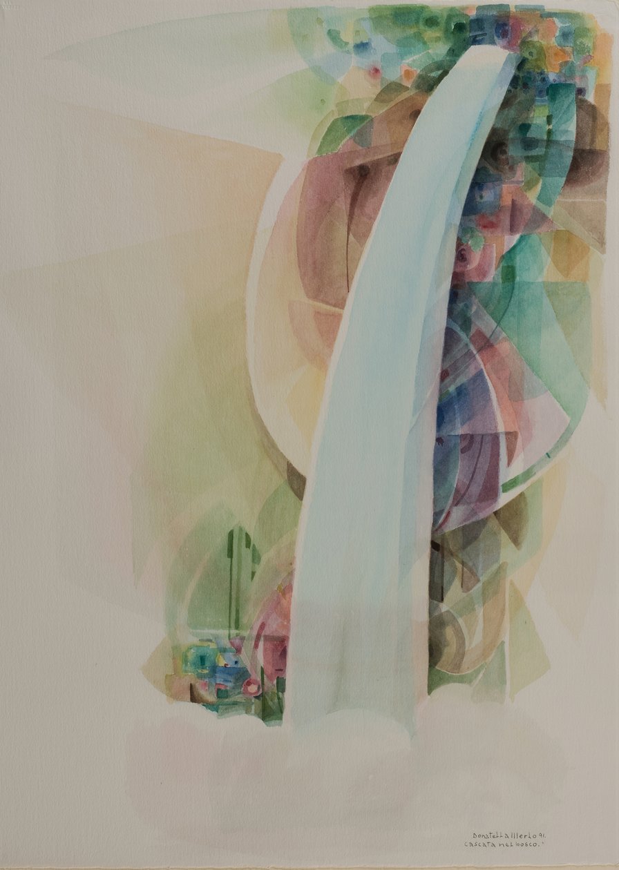 Ormandaki şelale by Donatella Merlo