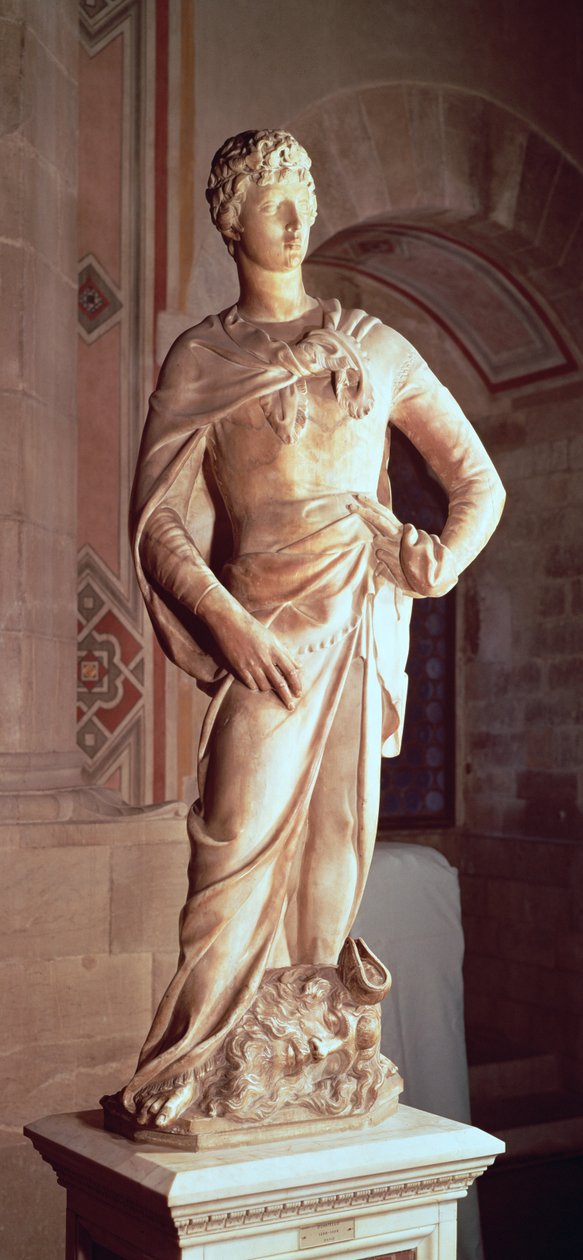 David, 1408 (mermer) (detay için bkz. 100343) by Donatello