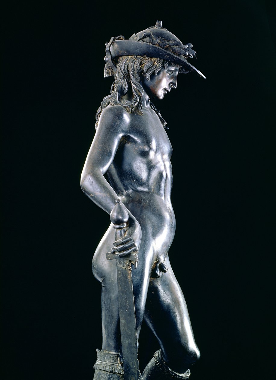 David, c.1440 (bronz) (ayrıca bkz. 31543 ve 85209) by Donatello