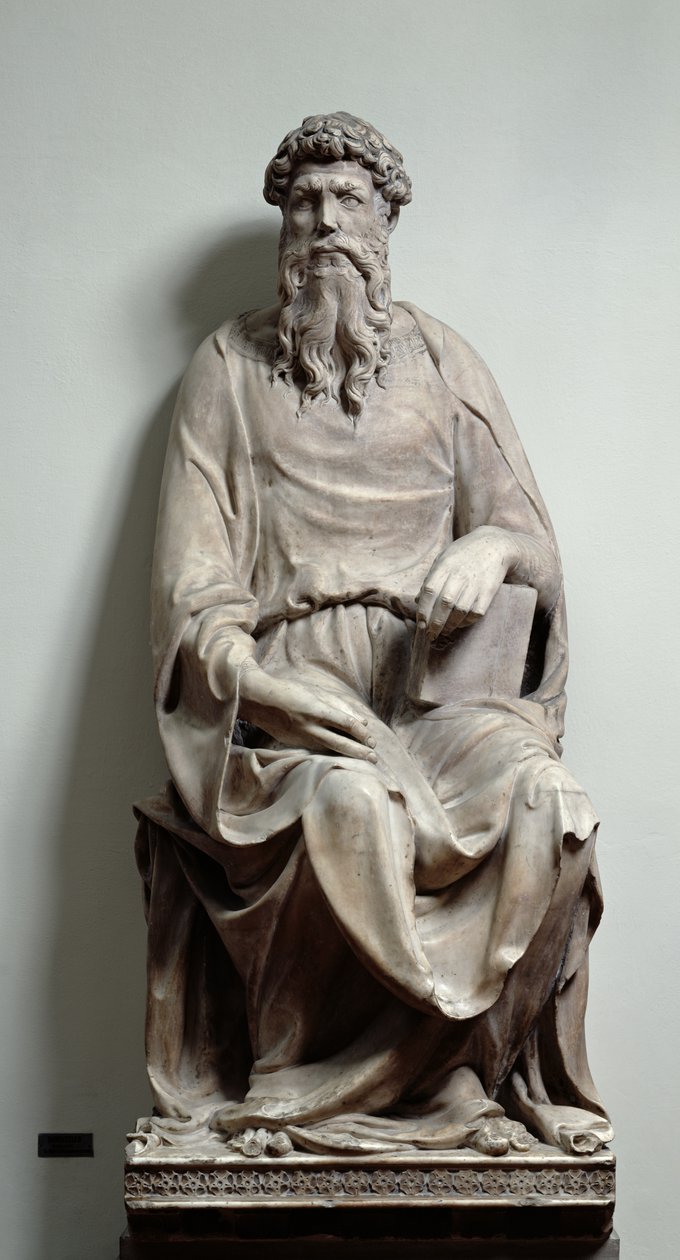 Aziz John the Evangelist (mermer) by Donatello